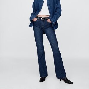 Mid Rise Baby Boot Jeans 10